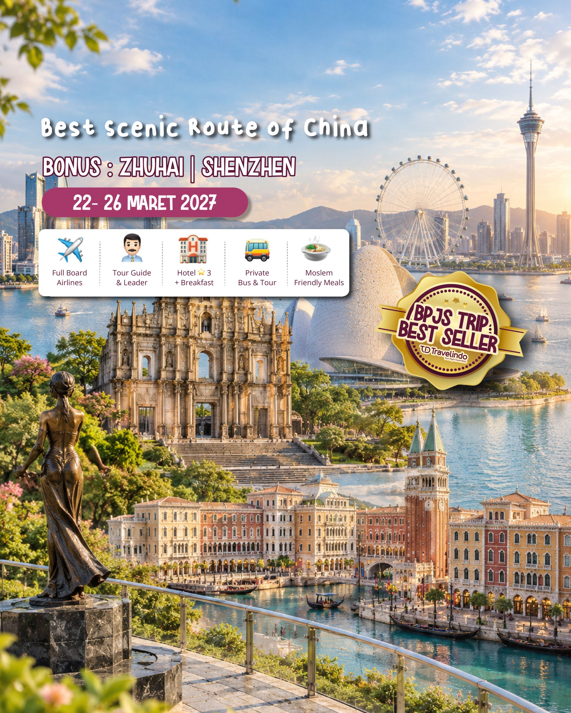 Hong kong & Macau [22 - 26 Maret 2027]